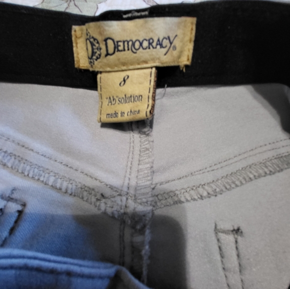 Democracy Light Gray Absolution Pants - Picture 5 of 5